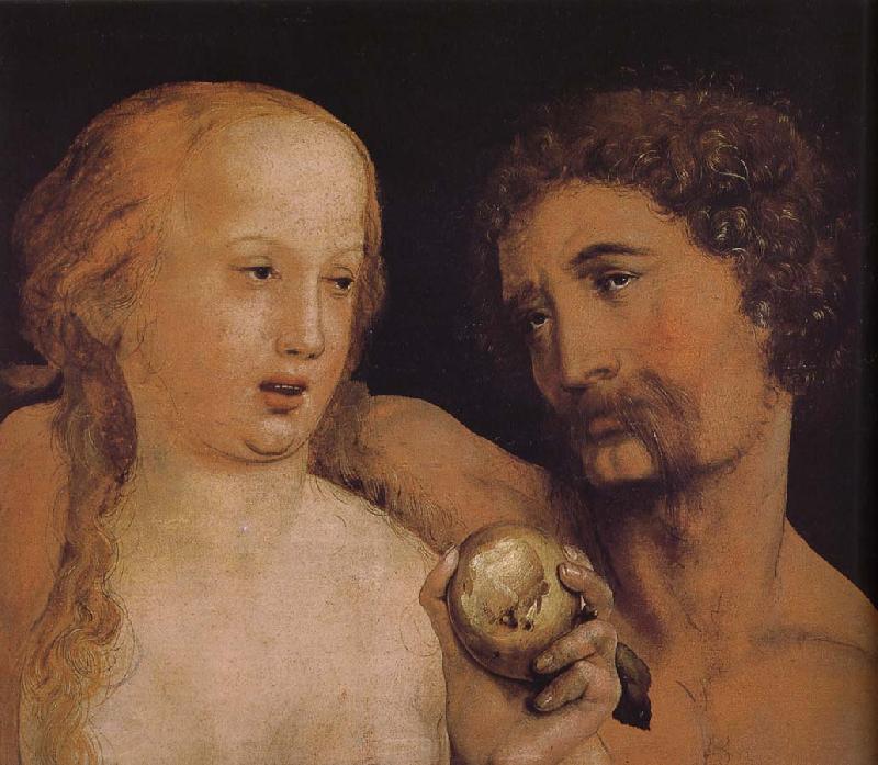 Hans Holbein Adam and Eve oil painting image